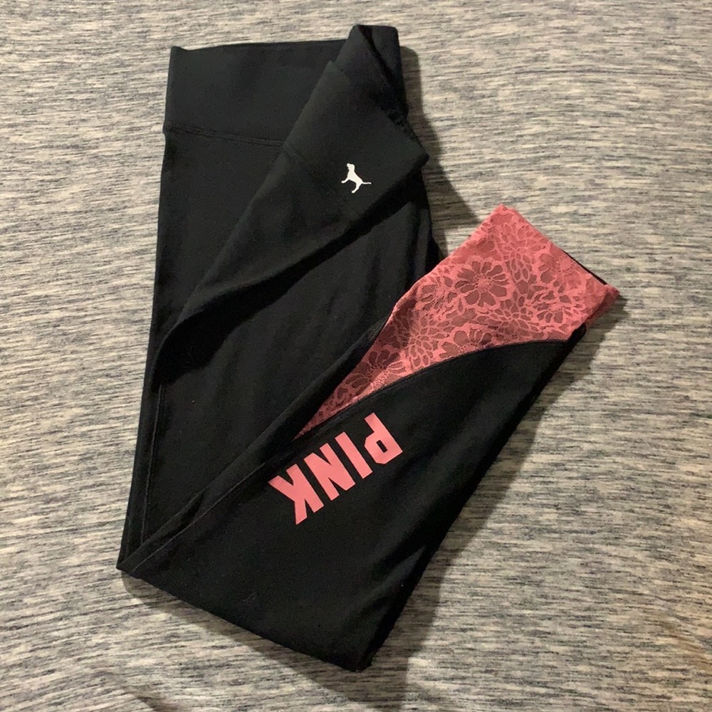PINK | Yoga Leggings | Cotton